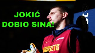 NIKOLA JOKIĆ DOBIO SINA nikola jokic denver [upl. by Ydoc]