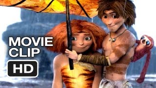 The Croods Movie CLIP  Going Guys Way 2013  Ryan Reynolds Emma Stone Movie HD [upl. by Shayna]