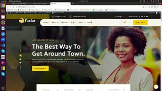 How to install and Customize Taxiar WordPress Theme [upl. by Nrehtac]