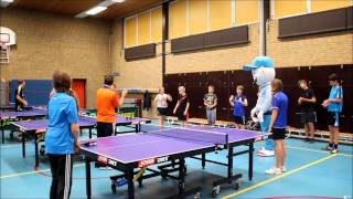 Whepi op bezoek bij tafeltennis vereniging Dedemsvaart TTV [upl. by Sigler143]