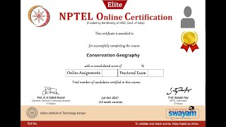 100 Correct  Conservation Geography  Week 10 Quiz  Assignment 10 Conservation Geography  NPTEL [upl. by Eilla]