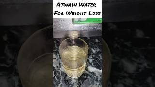 Ajwain Water For Weight Loss shortsyoutubeshortsajwainwaterweightlossdrinkkausarkirasoi [upl. by Tatia998]