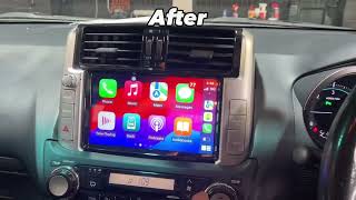 Nakamichi 9” Pure Fit Solutions for Toyota Prado 20102013 Kakadu [upl. by Leuqer]