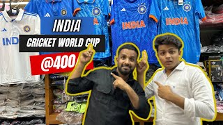 Latest India Cricket jersey  2023 Cricket World Cup jersey adidas sale cricket [upl. by Bartel]