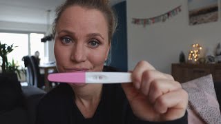 13 ZWANGERSCHAPSTEST NA IVF MET ICSI [upl. by Yesnel108]