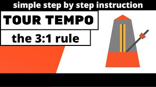 Tour Tempo  The 31 Rule [upl. by Ailecec93]