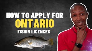 How to apply for fishing license in Ontario [upl. by Namzzaj]