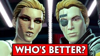 MALE VS FEMALE Sith Inquisitor  Whos The Better Voice Actor SWTOR [upl. by Hegarty]