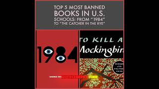 Top 5 Most Banned Books in US Schools [upl. by Adlih71]