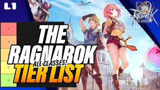 Job Class Tier list  The Ragnarok [upl. by Arodaeht740]