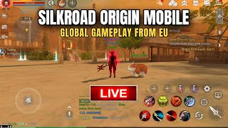 Silkroad Origin Mobile  Nostalgia  Epic MMO returns  Gameplay Farm Exp Trading  EU FPS [upl. by Seravart]