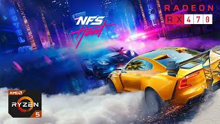 Need For Speed Heat  RX 470  Ryzen 5 2600  FPS Test [upl. by Euqnomod694]