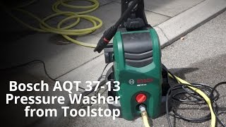 Bosch AQT 3713 Pressure Washer from Toolstop [upl. by Mahda]