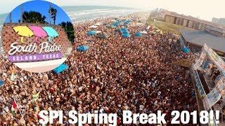 South Padre Island Spring Break 2018 Beach Bash [upl. by Yssac457]