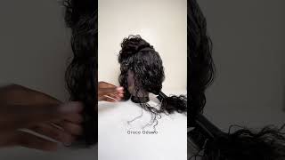 How To Detangle Matted Synthetic WigRestore Curls wigrevamp wigtransformation youtubemadeforyou [upl. by Adolpho]