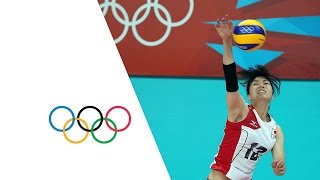 Womens Volleyball Quarter Finals  JPN v CHN  London 2012 Olympics [upl. by Slen777]