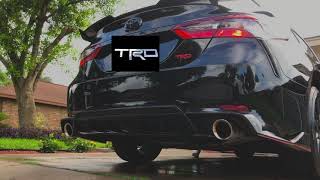 2020 TRD Camry Straight Pipe Exhaust [upl. by Azila]