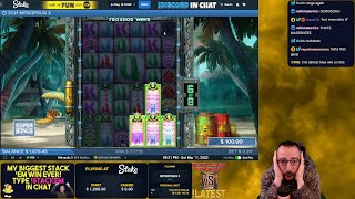 🐺🐺 NITROPOLIS 3 PAYS ALMOST 5000X on STREAM 🐺🐺 [upl. by Ettenwahs322]