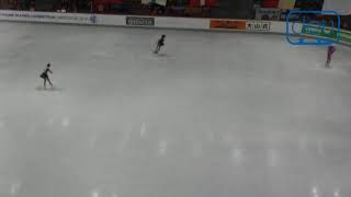 Midori ITO jumped 2A 2018 Adult Figure Skating warm up [upl. by Akeimahs433]