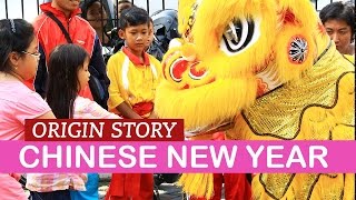 Why Lunar New Year is Celebrated LOUDLY Chinese New Year Story of Nian  LittleArtTalks [upl. by Euf]