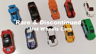 10 Rare amp Discontinued Hot Wheels Cars Vol18 [upl. by Kilah]