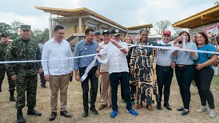 Gobierno del Cambio entrega megacolegio en Panamá de Arauca para más de 800 niñas y niños de la zona [upl. by Nwadal]