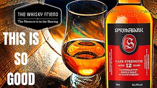 SPRINGBANK 12 CASK STRENGTH SEPTEMBER 2019 [upl. by Orfurd]