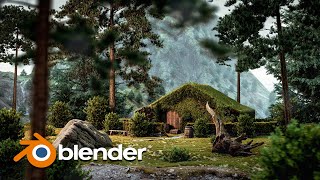 I used Blender to build my dream Cabin in the Woods [upl. by Tratner]