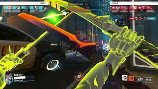 POV You Get 19k Damage on Genji OVERWATCH 2 GAMEPLAY [upl. by Nitniuq]