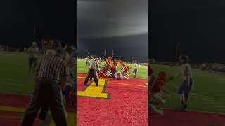 Batavia football Ryan Boe 1yard TD run football shorts highlights highschoolfootball [upl. by Iams]