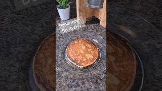 PANQUECAS DE AVENA desayunosaludable comidasaludable fitness fit food recetas cocina salud [upl. by Nevuer]