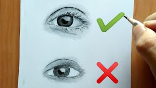 How to draw perfect Eye [upl. by Sankey317]