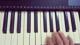 ESCALA ASCENDENTE Y DESCENDENTE piano tutorialyoutube escalamusical [upl. by Mauricio160]