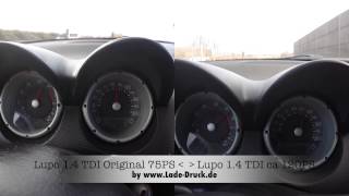 Lupo 14 TDI 3Zylinder ca120Ps by LadeDruckde [upl. by Legnaros550]