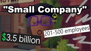 Rec Room is a quotSmallquot Company [upl. by Weiss]