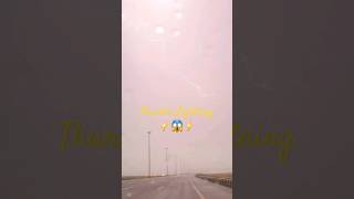 Thunder⚡️Lightning 🌩 Captured on the go😱 dubai trending viral youtubeshorts shorts uae floods [upl. by Gilus840]