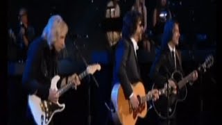 Joe Walsh Jeff Lynne amp Dhani Harrison  Something Tribute to The Beatles 2014 [upl. by Idnar]