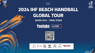 W8 BRA V ESP FINAL  2024 IHF BEACH HANDBALL GLOBAL TOUR  QATAR 2024 [upl. by Hcirteid]