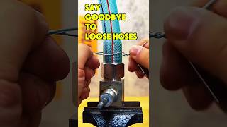 How to securely attach a hose shorts howto tipsandtrics [upl. by Aserehc]