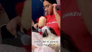 Indian idol auditions ki tyaari🤣🎤🎶 funnyshorts shortsfeed viralshorts ytviral comedyshorts [upl. by Ikcaj]