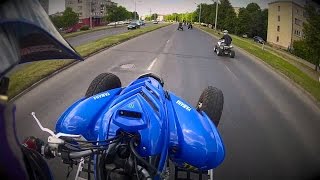 Yamaha YFZ 450R brutal acceleration‏ [upl. by Magbie486]