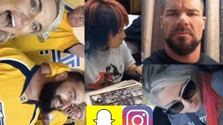 WWENXT SnapchatIG Moments ft Alexa Bliss Bobby Roode Asuka Rusev Lana n MORE [upl. by Coniah]