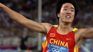 Liu Xiang Wins Historic 110m Hurdles Gold  Athens 2004 Olympics [upl. by Acemahs588]