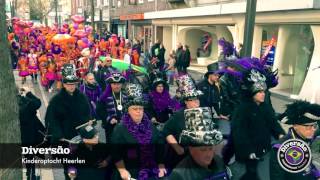 Diversão Sambaband Heerlen  Kinderoptocht Heerlen 2016 [upl. by Jarvey414]