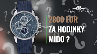 Všetko čo by ste mali vedieť o novinke MIDO BARONCELLI CHRONOGRAPH MOONPHASE [upl. by Pellet]