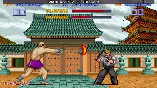 Street Fighter Plus Plus  WildCard782 vs Ellasent [upl. by Wight250]