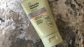 Naturally Radiant Brightening Hot Cloth Cleanser  Review [upl. by Gratia]