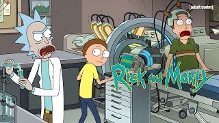 Rick and Morty  S7E9 Cold Open Mort Ragnarick  adult swim [upl. by Ronyam]