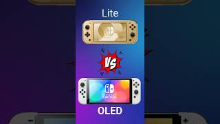 Switch Lite vs Switch OLED comparación portátil [upl. by Manning345]