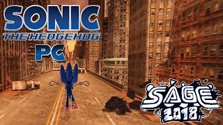 SAGE 2018  Sonic The Hedgehog 06 PC Fangame  Crisis City Demo [upl. by Gally]